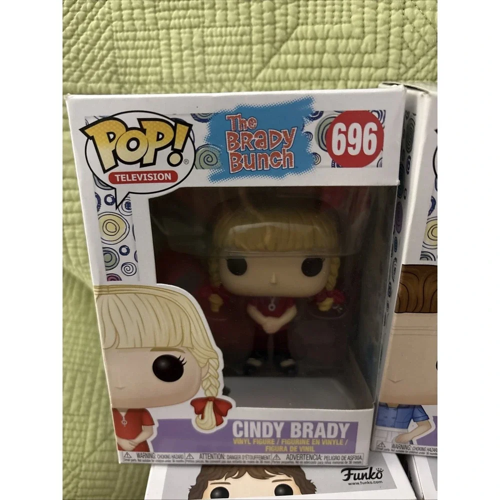 Funko Pop Brady Bunch Lot of 6 Greg Marcia Peter Cindy Bobby Alice Boxed